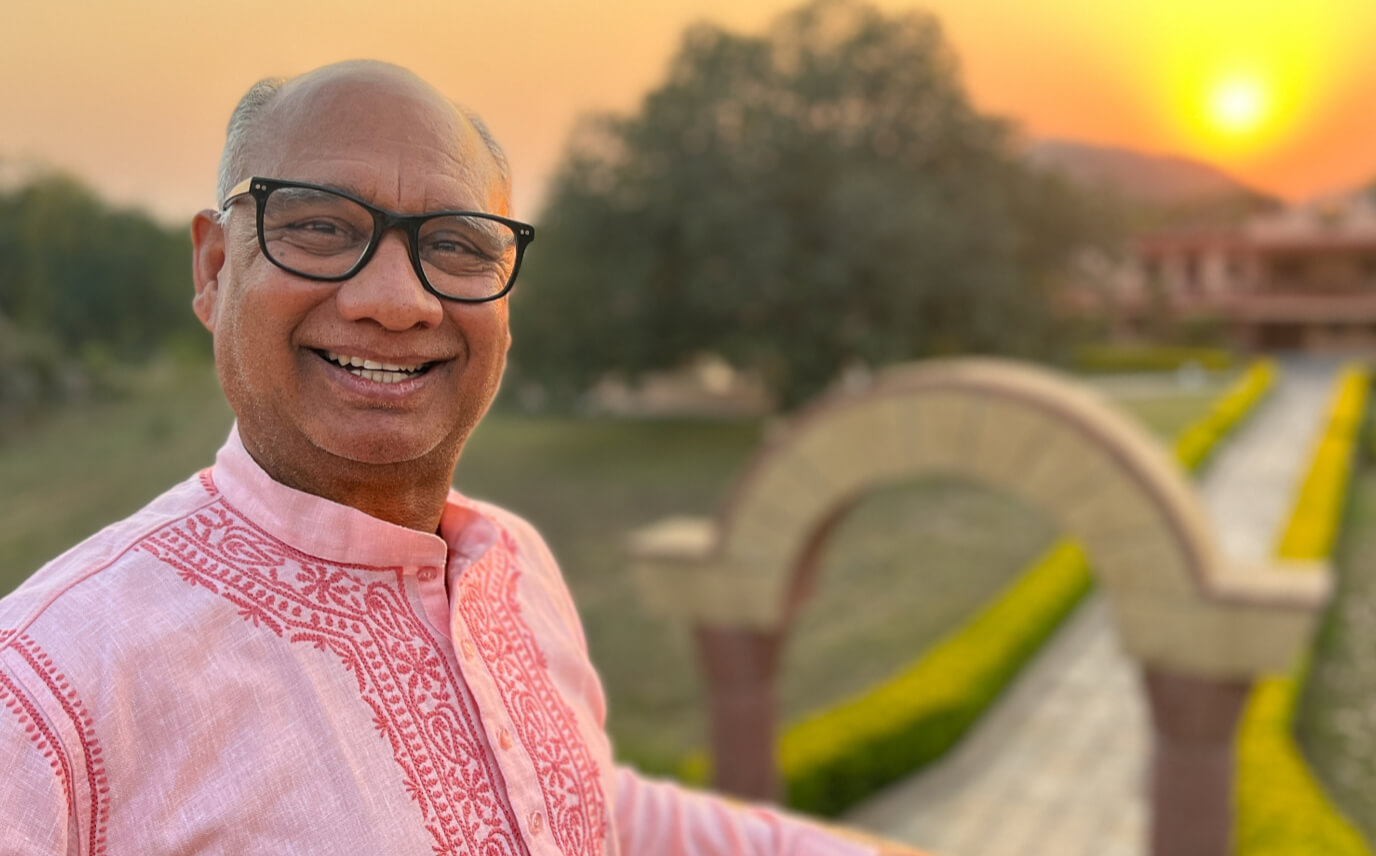 Pandit Rajmani Tigunait, PhD excursion leader panditji - Himalayan Institute